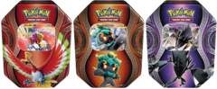 Pokemon Mysterious Powers Tins: Set of 3